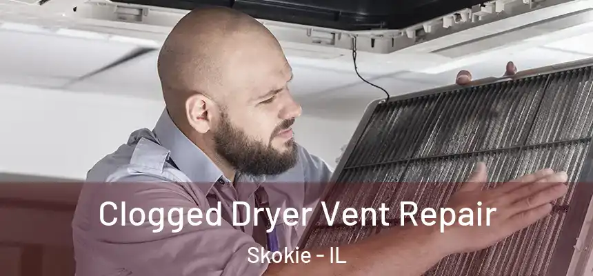  Clogged Dryer Vent Repair Skokie - IL